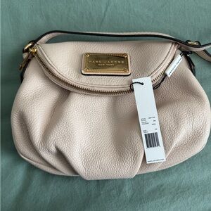 Marc by Marc Jacobs Cream Leather Shoulder Bag